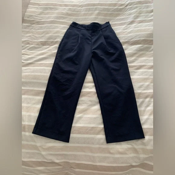 Zara Basic Cropped Pants - Picture 1 of 2